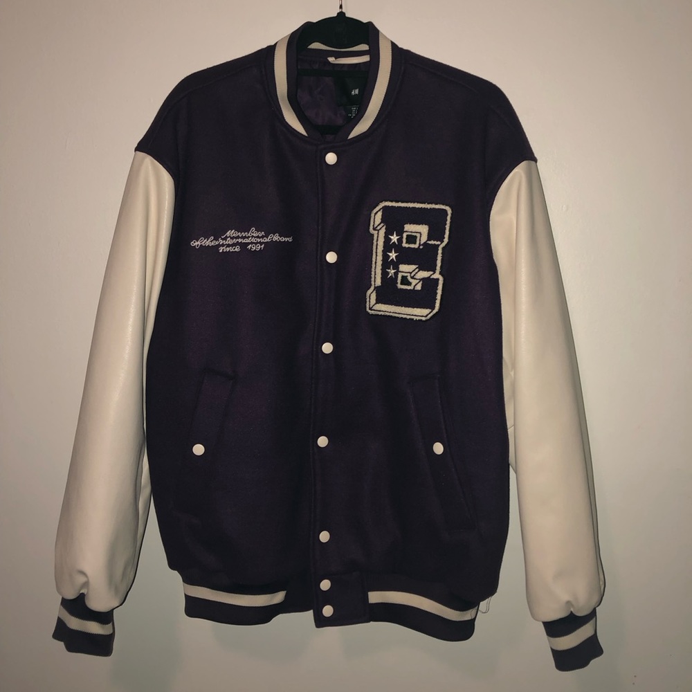 Bomber jacket men size large brand new with tag